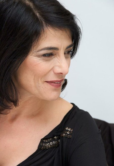 Naakte gelekte OnlyFans-foto van Hiam Abbass