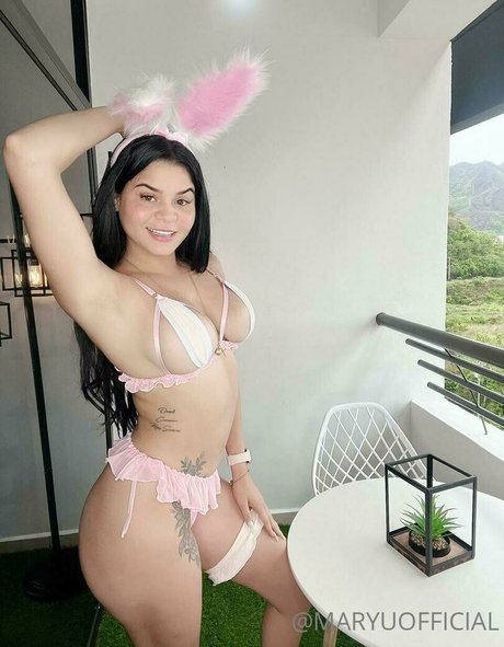 Naakte gelekte OnlyFans-foto van Maryuofficial