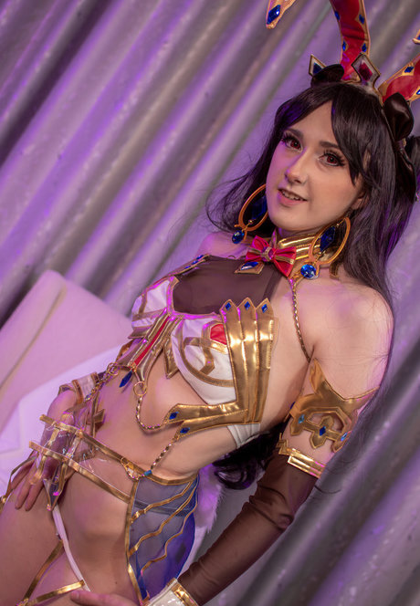 Naakte gelekte OnlyFans-foto van Mangoloo Cosplay