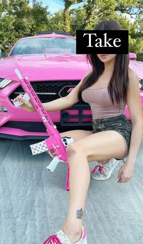 Naakte gelekte OnlyFans-foto van Blaire White
