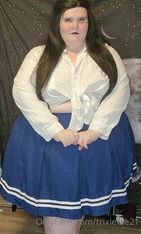 Naakte gelekte OnlyFans-foto van Trixiefae21