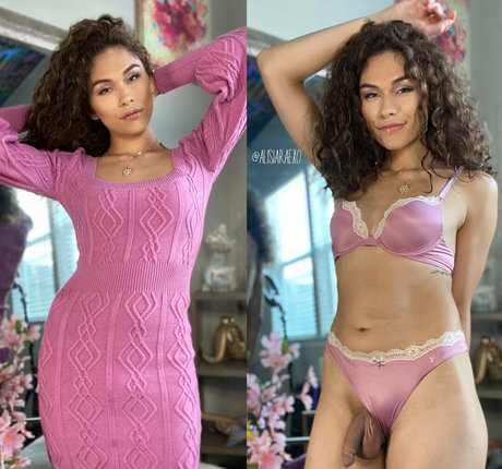 Naakte gelekte OnlyFans-foto van Alisiaraee