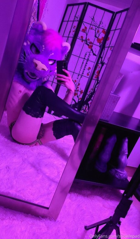 Naakte gelekte OnlyFans-foto van Snowlepad