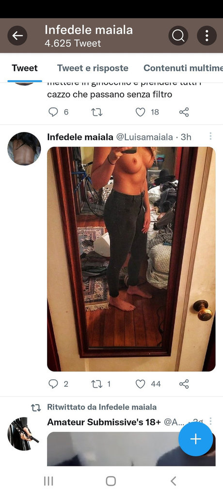 Naakte gelekte OnlyFans-foto van Dolce Pantera