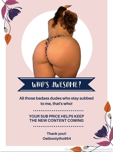 Datbootytho954
