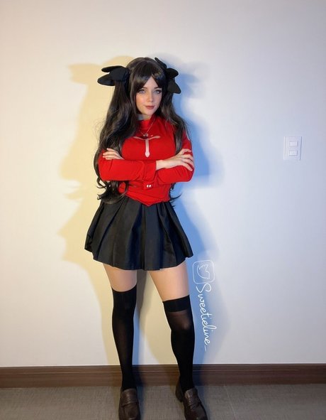 Naakte gelekte OnlyFans-foto van Sweetieline