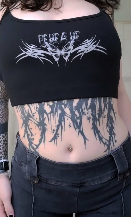 Naakte gelekte OnlyFans-foto van Ghostxgirl69
