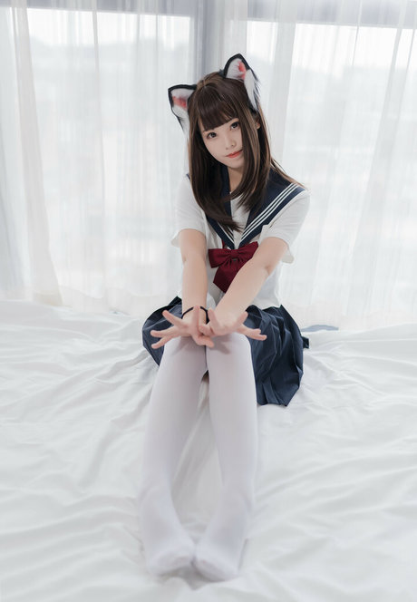 Naakte gelekte OnlyFans-foto van Kagami