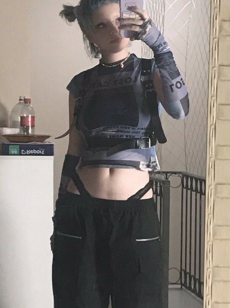 Naakte gelekte OnlyFans-foto van Babibunni