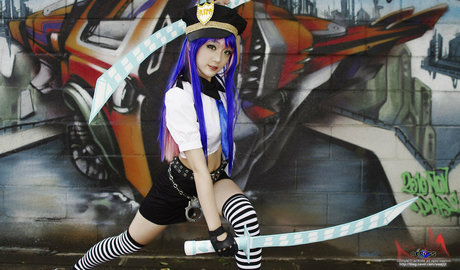 Naakte gelekte OnlyFans-foto van Spiral Cats Cosplay