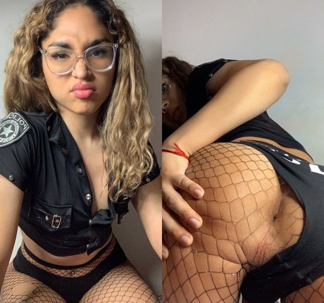 Naakte gelekte OnlyFans-foto van Ts Mademoiselle Gia
