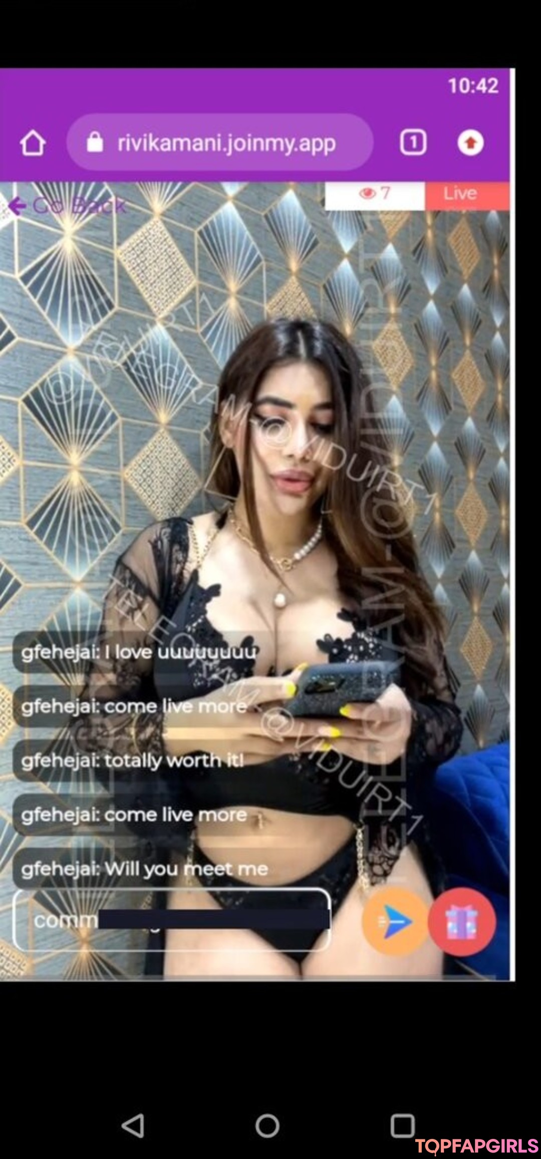 Naakte gelekte OnlyFans-foto van Yajnaseni #1373