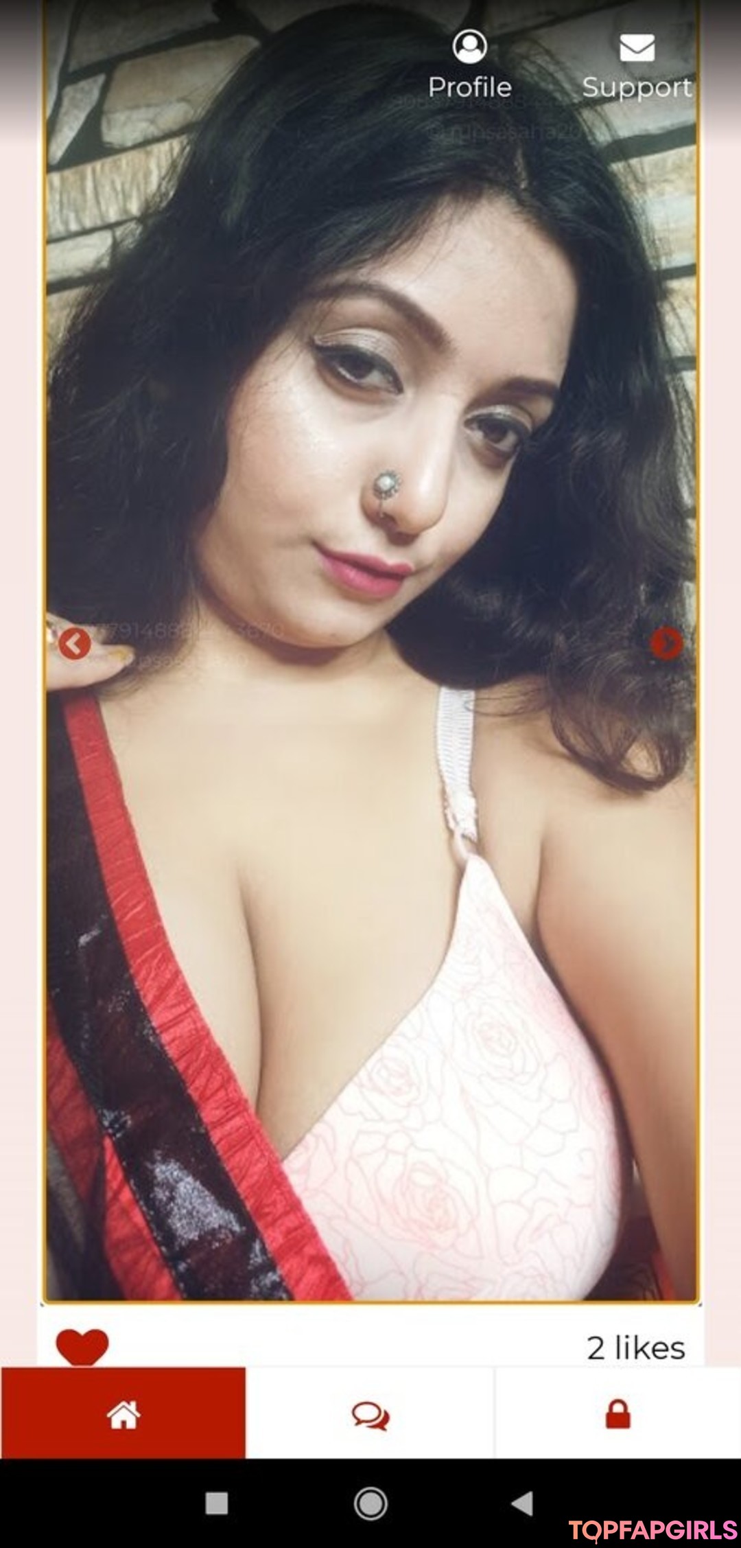 Naakte gelekte OnlyFans-foto van Yajnaseni #1675