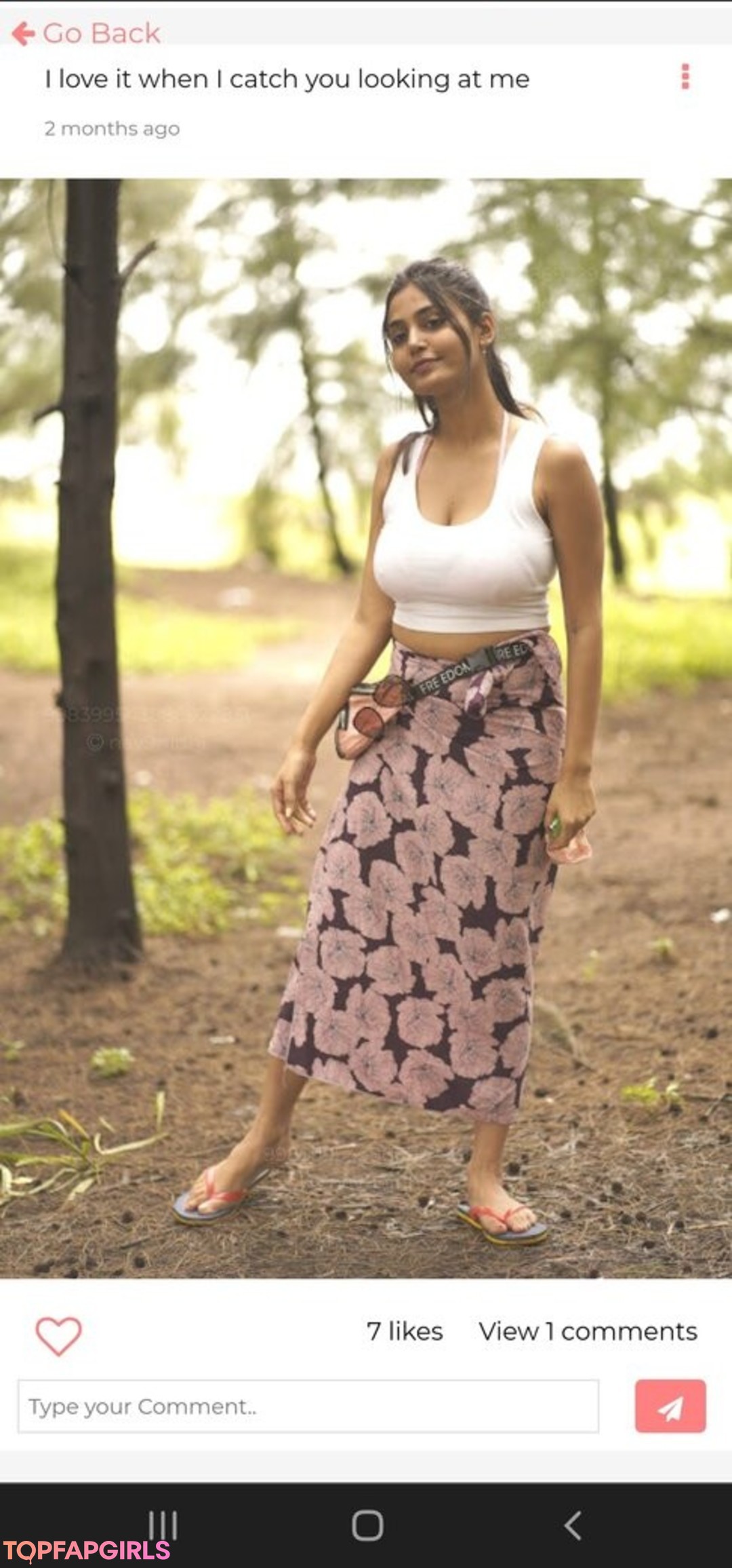 Naakte gelekte OnlyFans-foto van Yajnaseni #1840