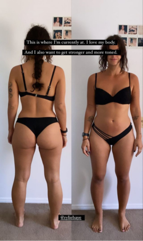 Naakte gelekte OnlyFans-foto van Samantha Manovski