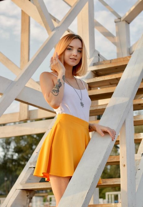 Naakte gelekte OnlyFans-foto van Luventa