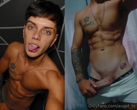 Naakte gelekte OnlyFans-foto van Augst Ts