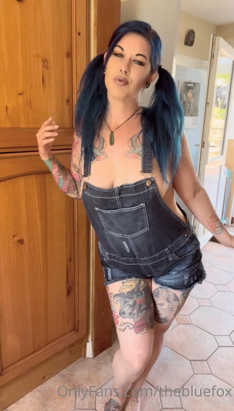 Naakte gelekte OnlyFans-foto van Thebluefox