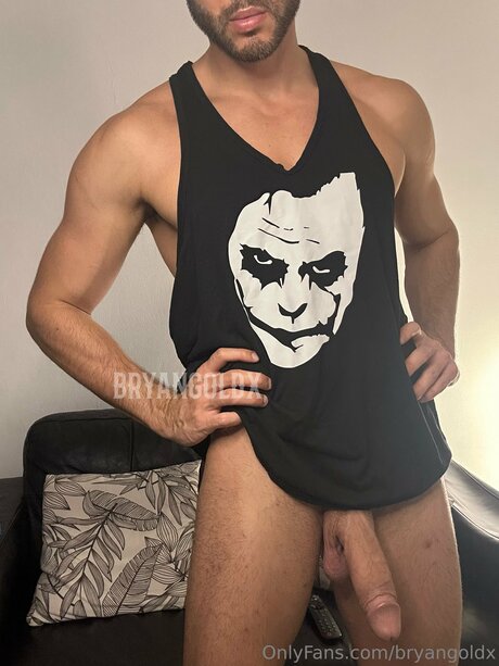 Naakte gelekte OnlyFans-foto van Bryangoldx