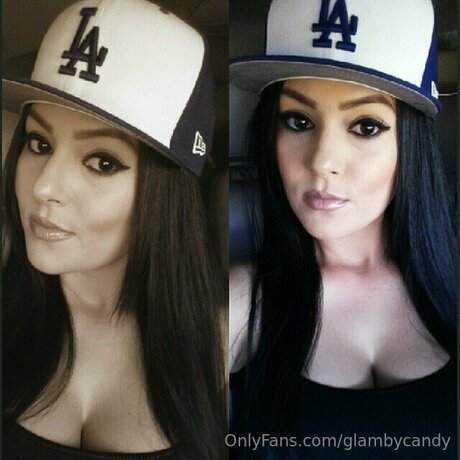 Naakte gelekte OnlyFans-foto van Glambycandy