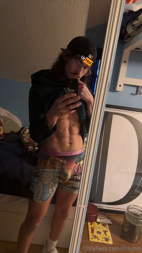 Naakte gelekte OnlyFans-foto van Illdylan