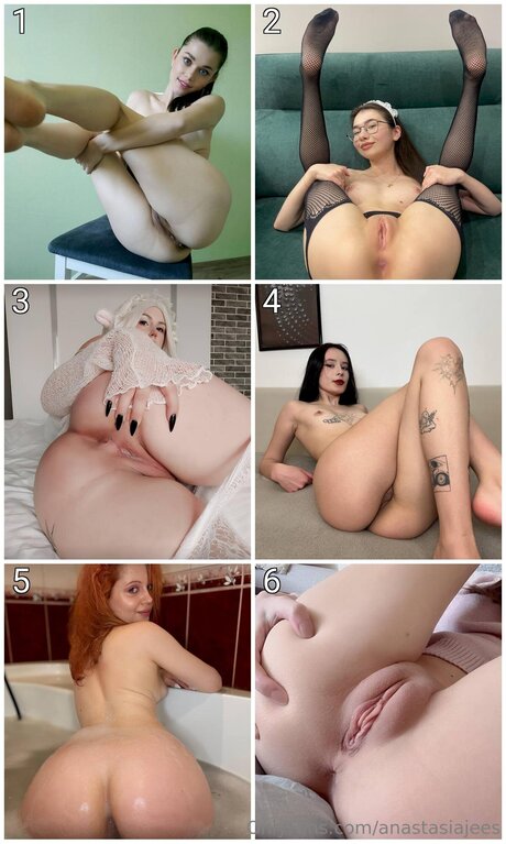 Naakte gelekte OnlyFans-foto van Anastasiajees