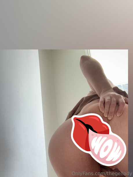 Naakte gelekte OnlyFans-foto van Thegellady