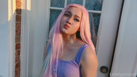 Naakte gelekte OnlyFans-foto van Luvlyjessxx