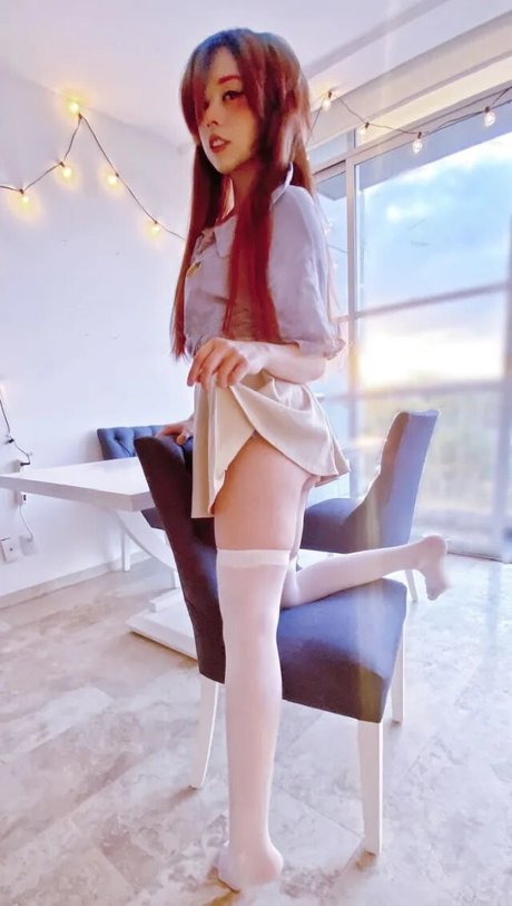 Naakte gelekte OnlyFans-foto van Brigitte Grey
