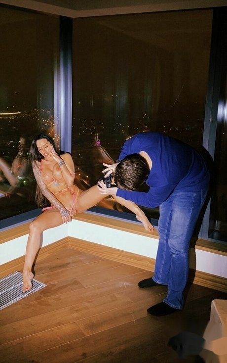 Naakte gelekte OnlyFans-foto van Deesha