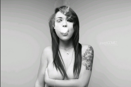 Naakte gelekte OnlyFans-foto van Missylicious
