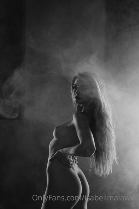 Naakte gelekte OnlyFans-foto van Isabell Malavasi
