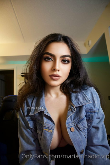 Naakte gelekte OnlyFans-foto van Mariam Hadid