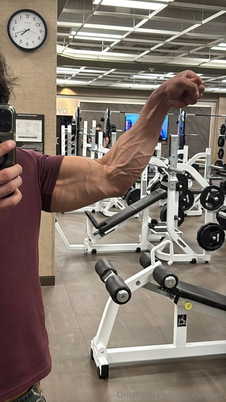 Naakte gelekte OnlyFans-foto van Zanewalker