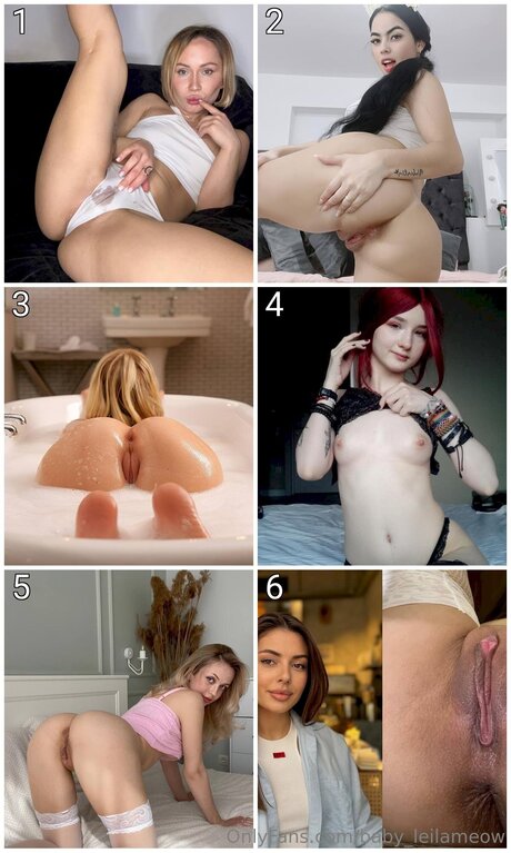 Naakte gelekte OnlyFans-foto van Baby Leilameow