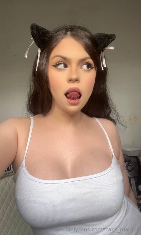 Naakte gelekte OnlyFans-foto van Trans Margot