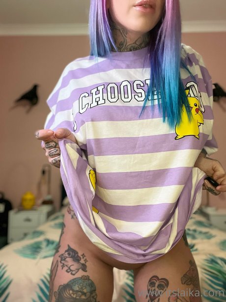 Naakte gelekte OnlyFans-foto van Laika