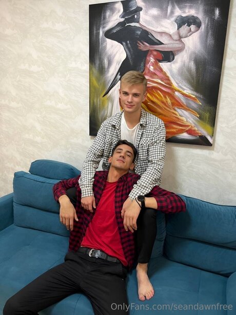 Naakte gelekte OnlyFans-foto van Seandawnfree