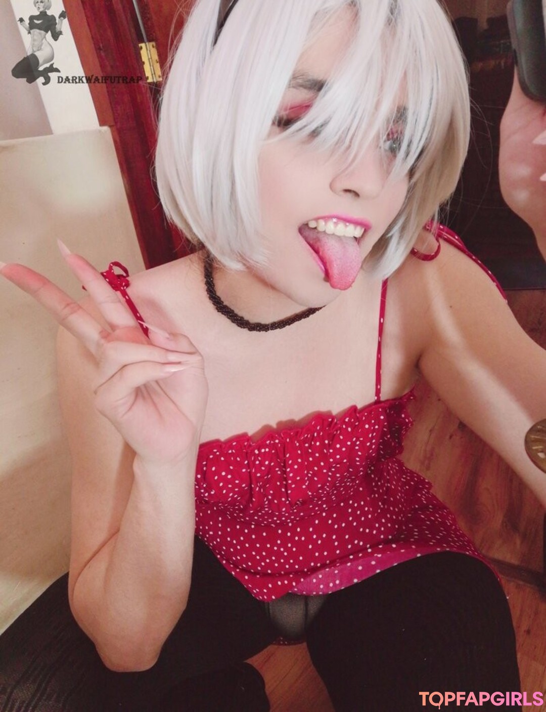 Naakte gelekte OnlyFans-foto van Darkwaifutrap #1704