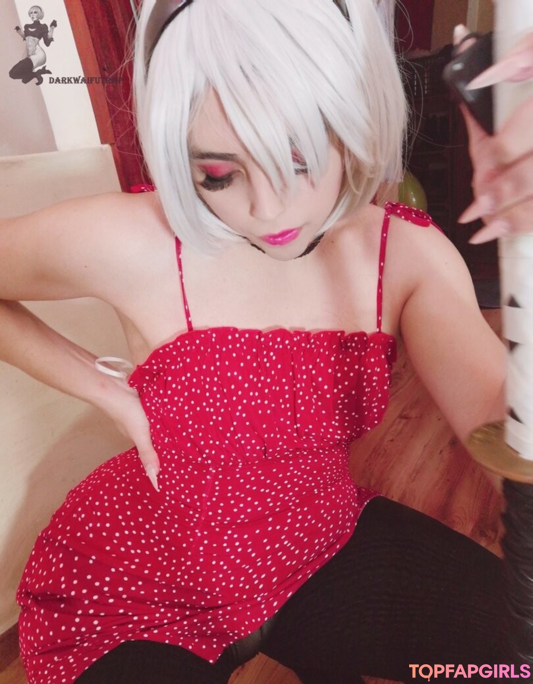 Naakte gelekte OnlyFans-foto van Darkwaifutrap #1743