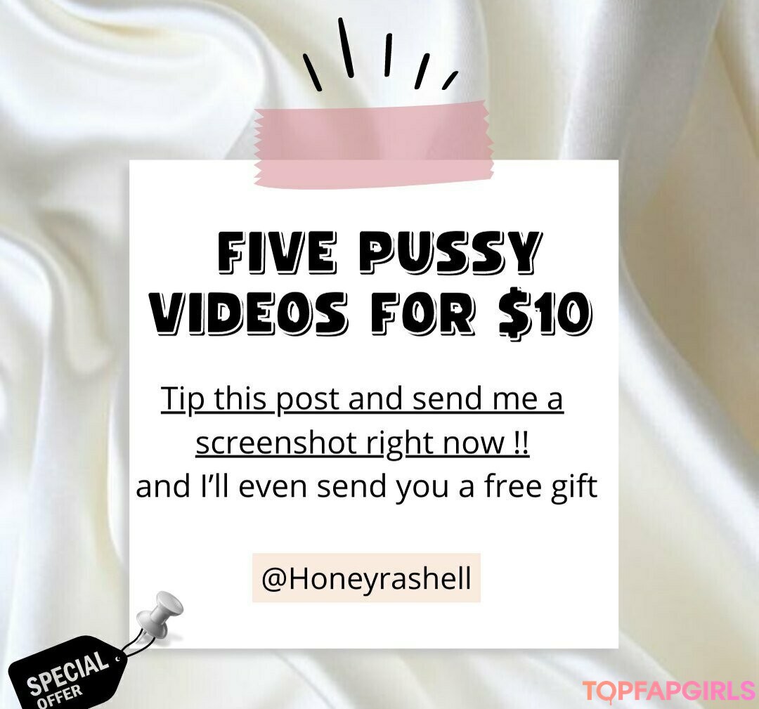 Naakte gelekte OnlyFans-foto van Honeyrashell #1204