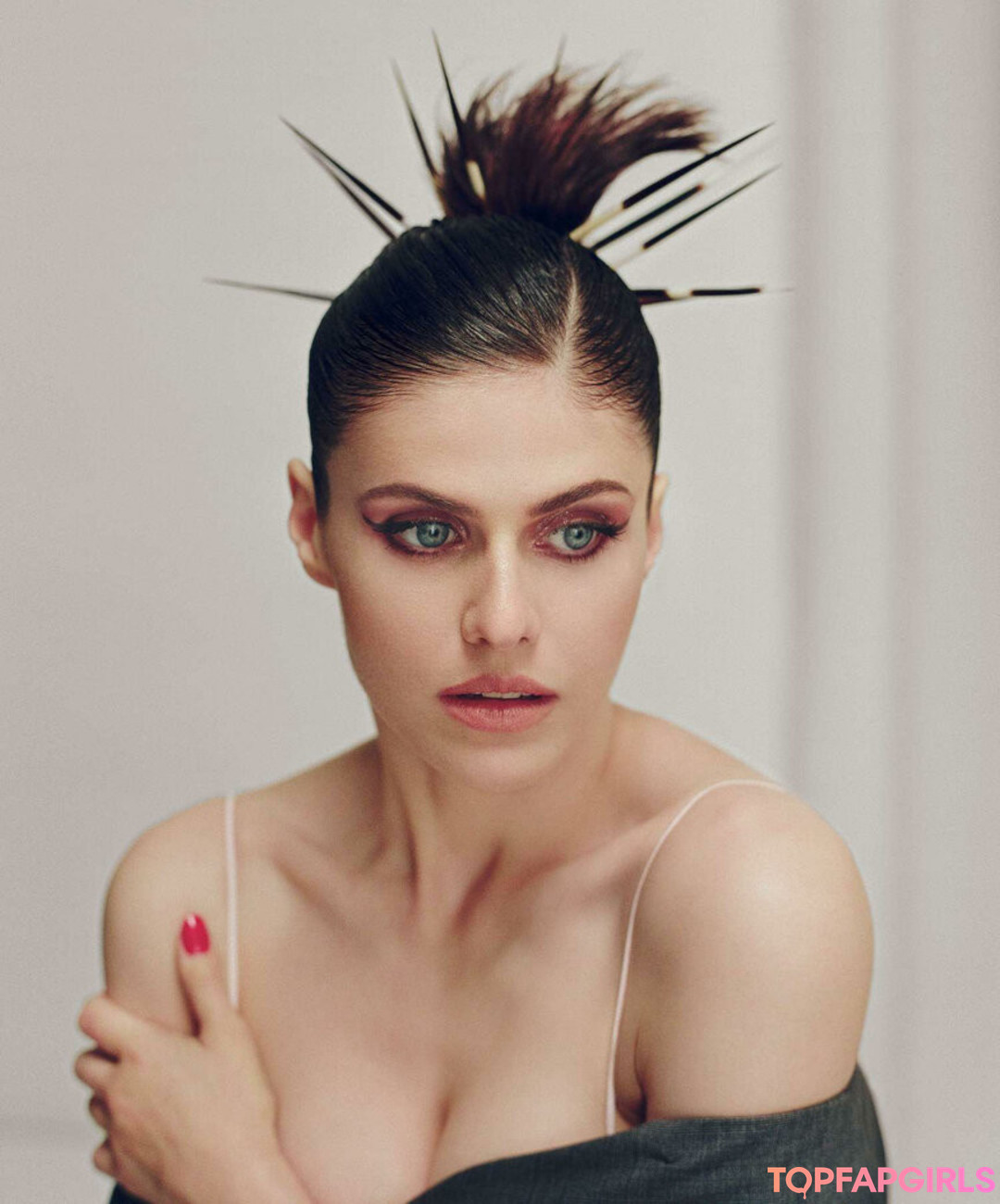 Naakte gelekte OnlyFans-foto van Alexandra Daddario #1351