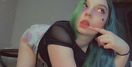 Naakte gelekte OnlyFans-foto van Spookybaby777