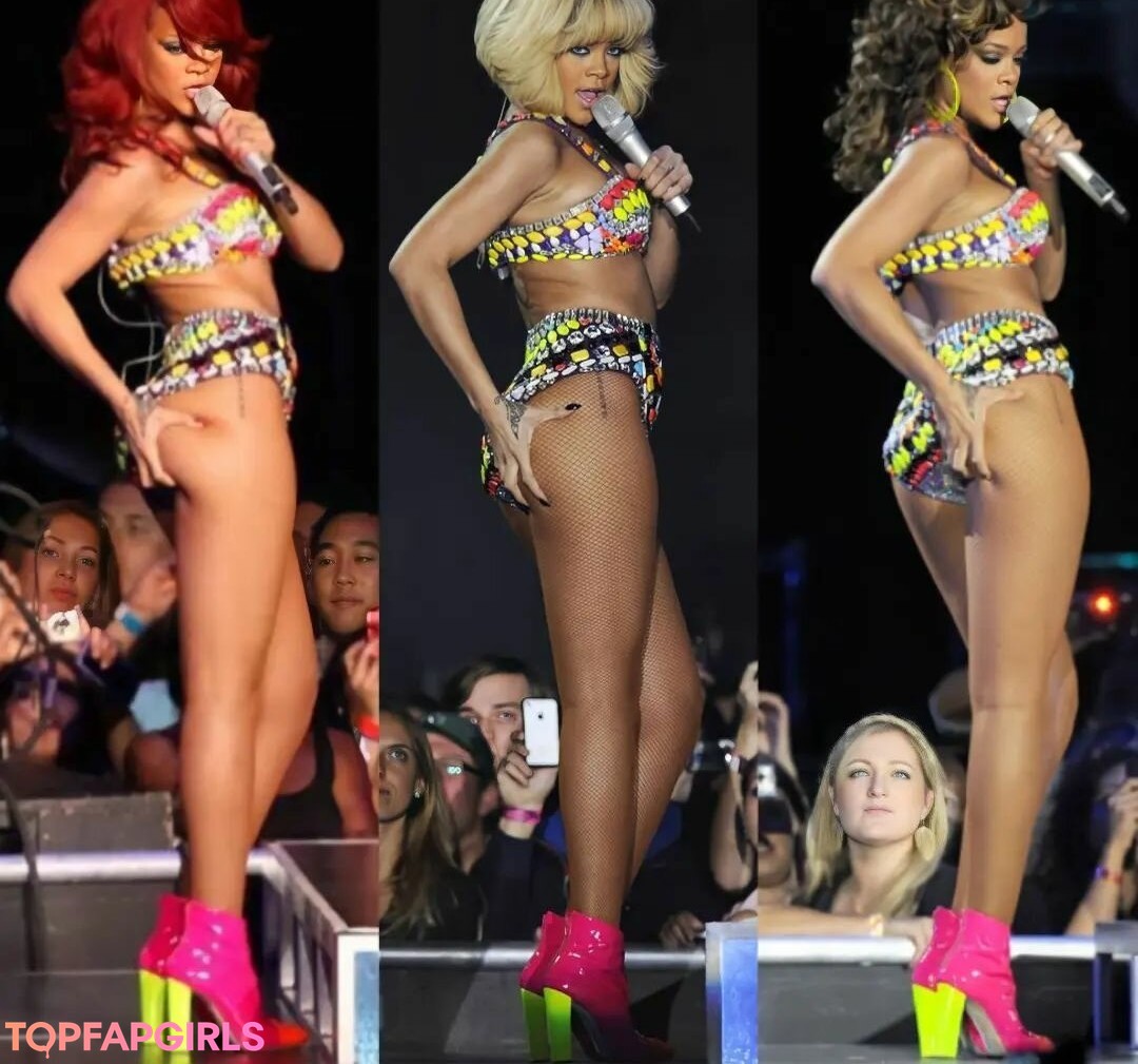 Naakte gelekte OnlyFans-foto van Rihanna #1156