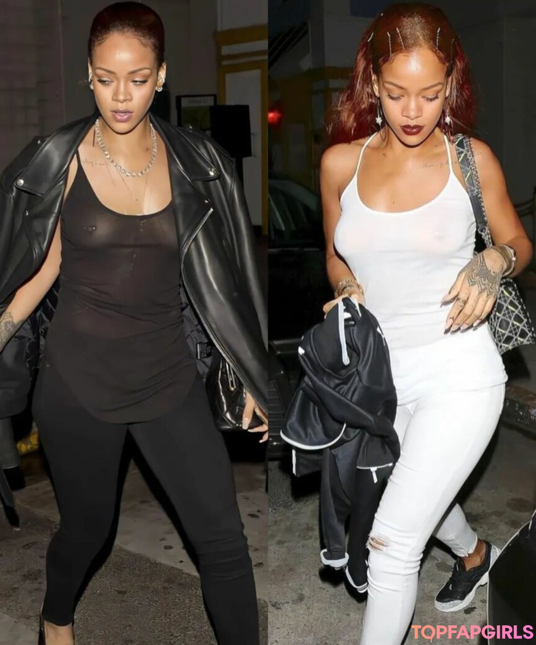 Naakte gelekte OnlyFans-foto van Rihanna #1167