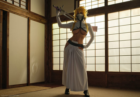 Naakte gelekte OnlyFans-foto van Jannet In Cosplay