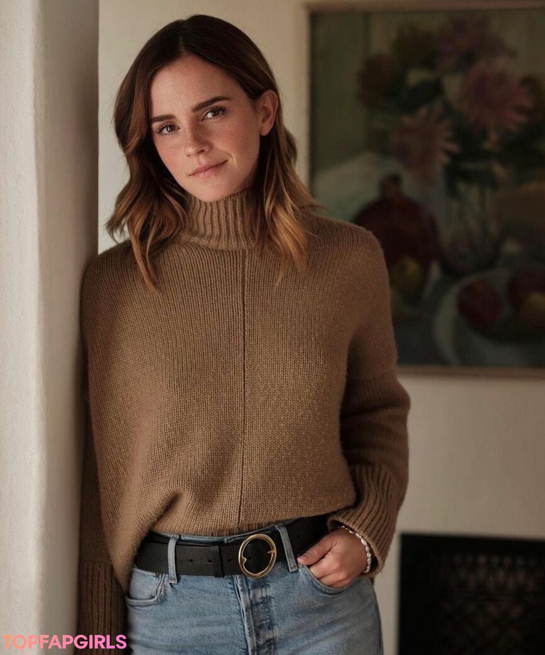 Naakte gelekte OnlyFans-foto van Emma Watson #1006