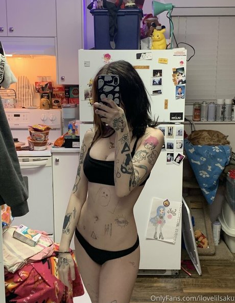 Naakte gelekte OnlyFans-foto van Ilovelilsaku