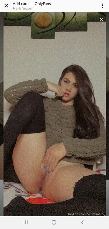 Naakte gelekte OnlyFans-foto van Kristalina05
