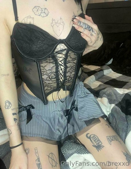 Naakte gelekte OnlyFans-foto van Brexxo